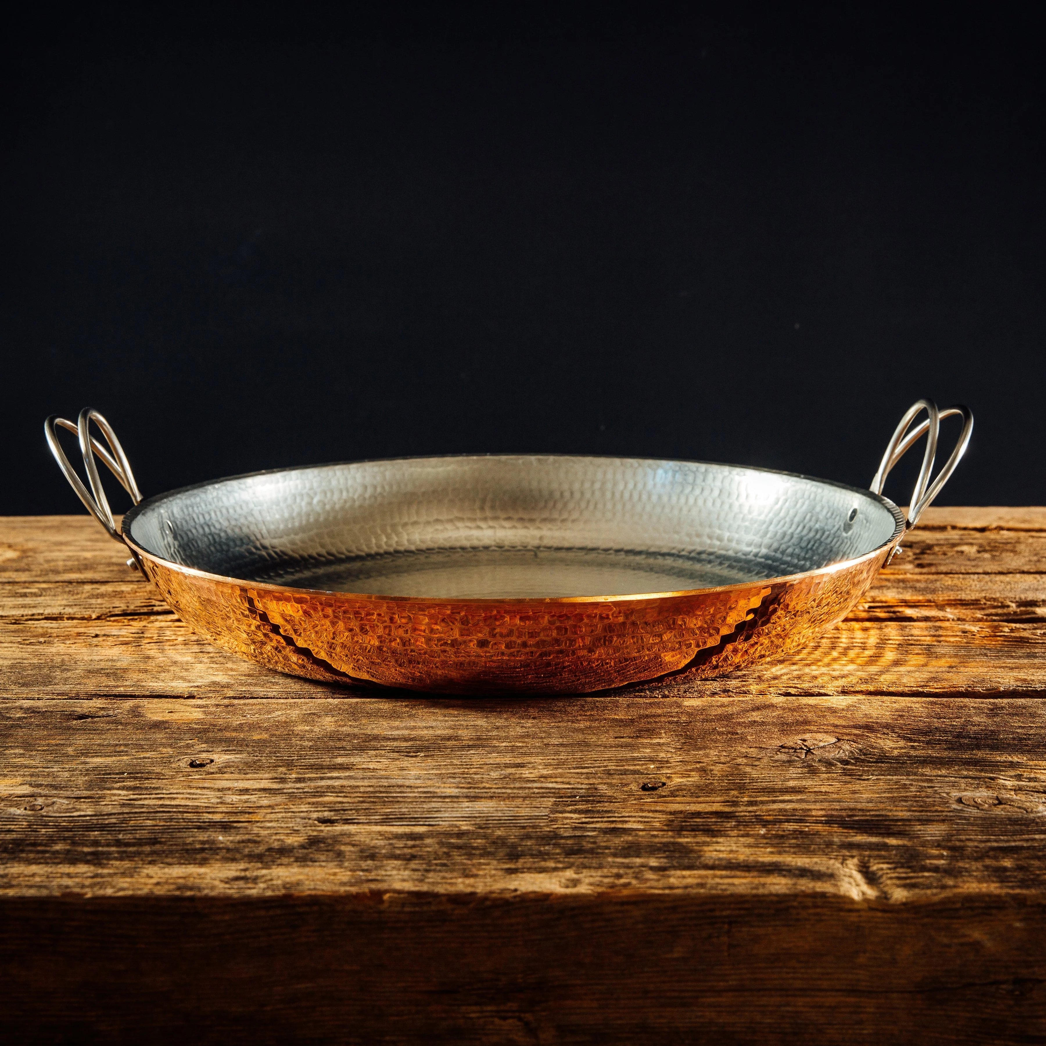 Alicante Copper Paella Pan (Handmade!) - Image 4