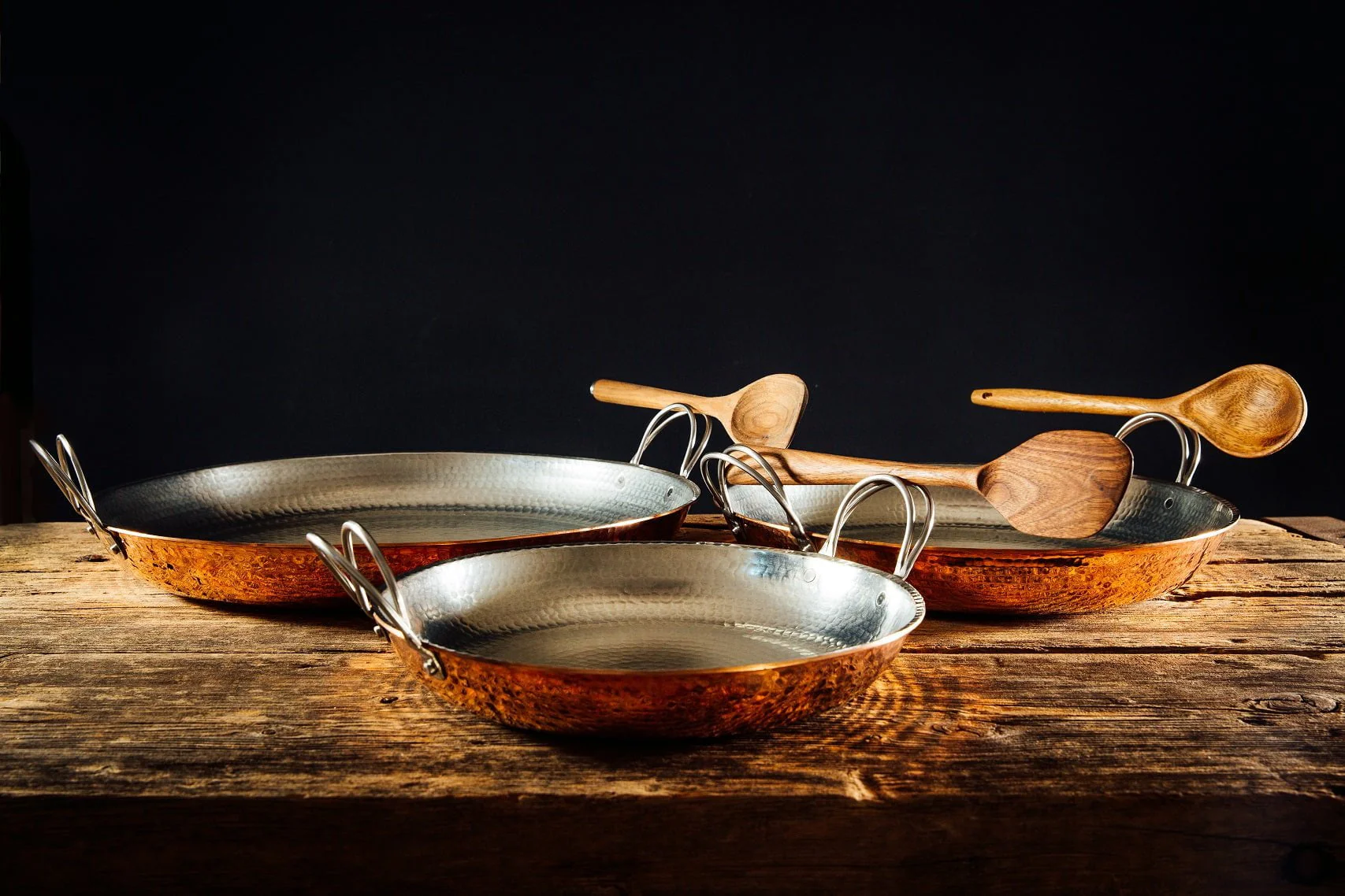 Alicante Copper Paella Pan (Handmade!) - Image 7