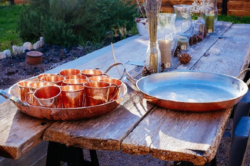 Alicante Copper Paella Pan (Handmade!) - Image 9