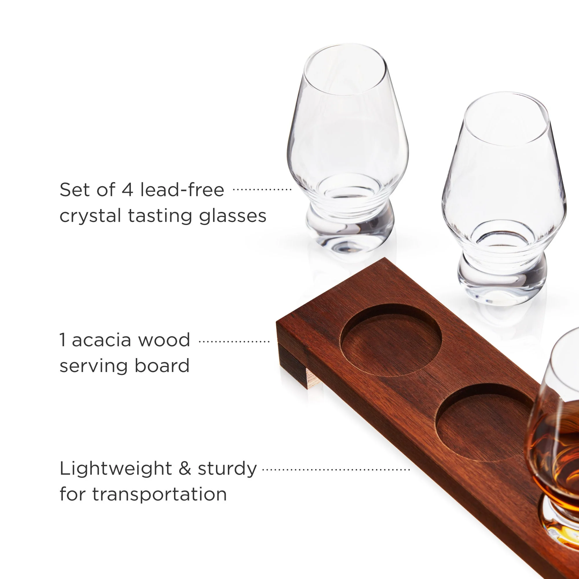 Crystal Spirit Glass Flight Set - Image 5