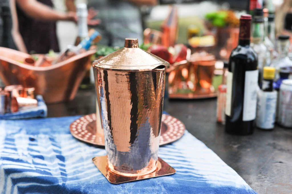 Gangotri Copper Water Pitcher with Lid - Image 6