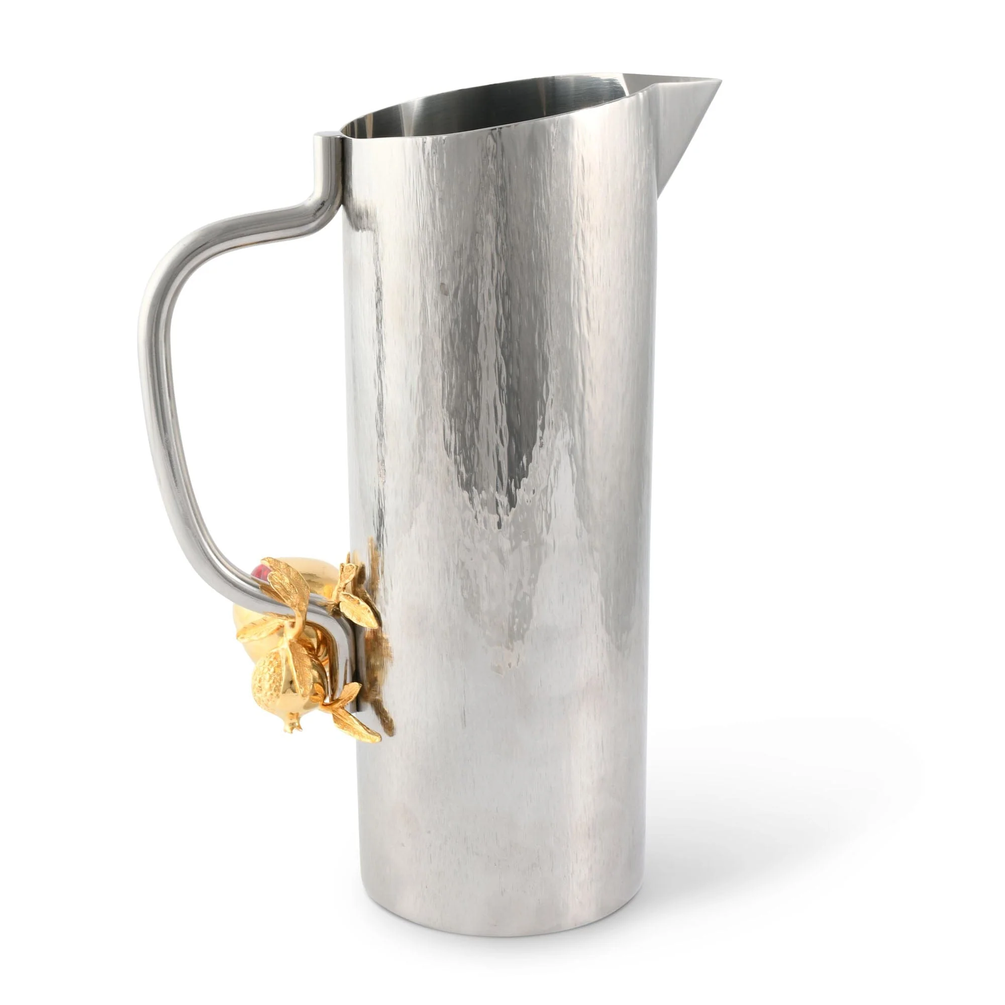 Gold Pomegranate Stainless Steel Pitcher - Image 2