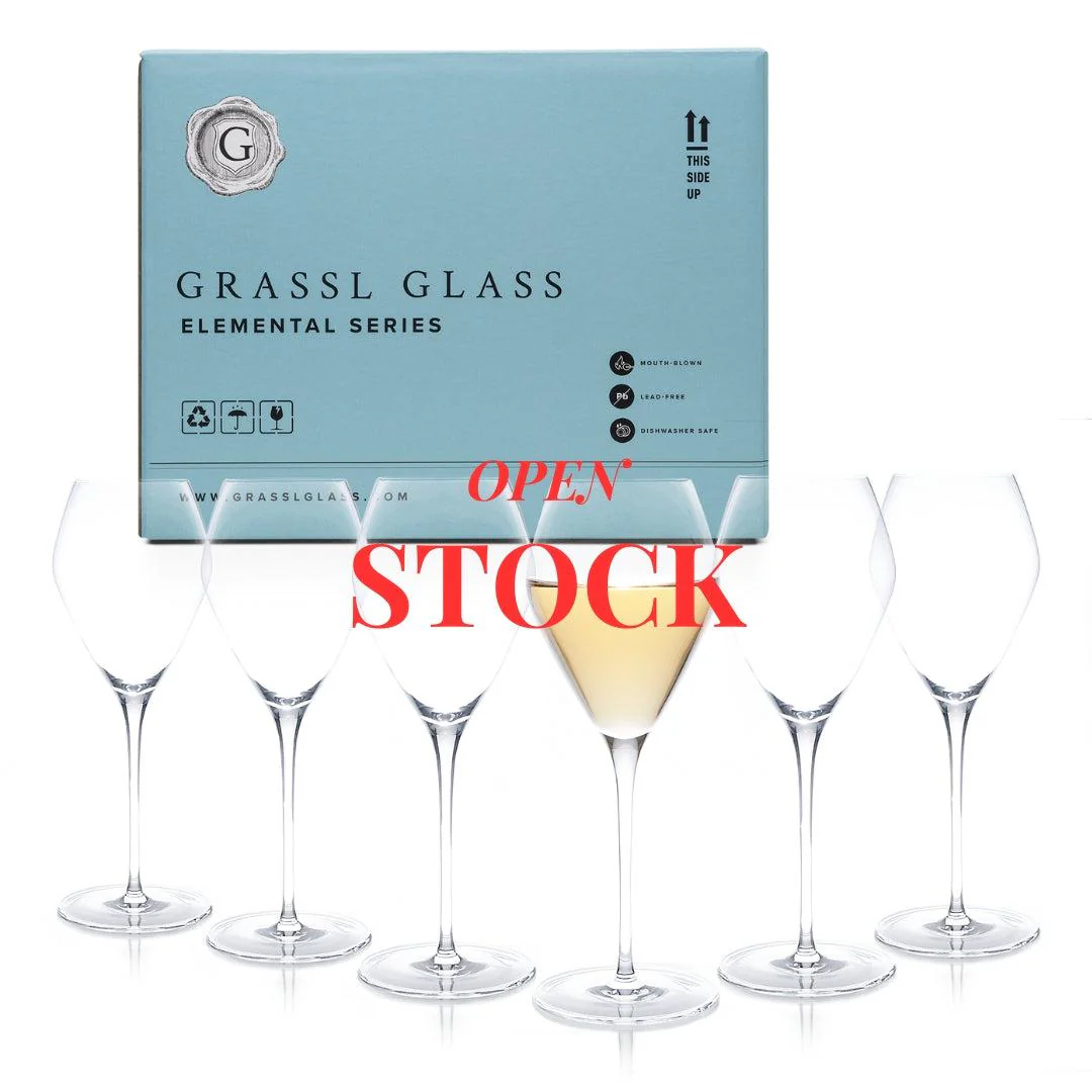 Grassl Tulip Champagne Glass | Elemental Series (Handmade) - Image 7