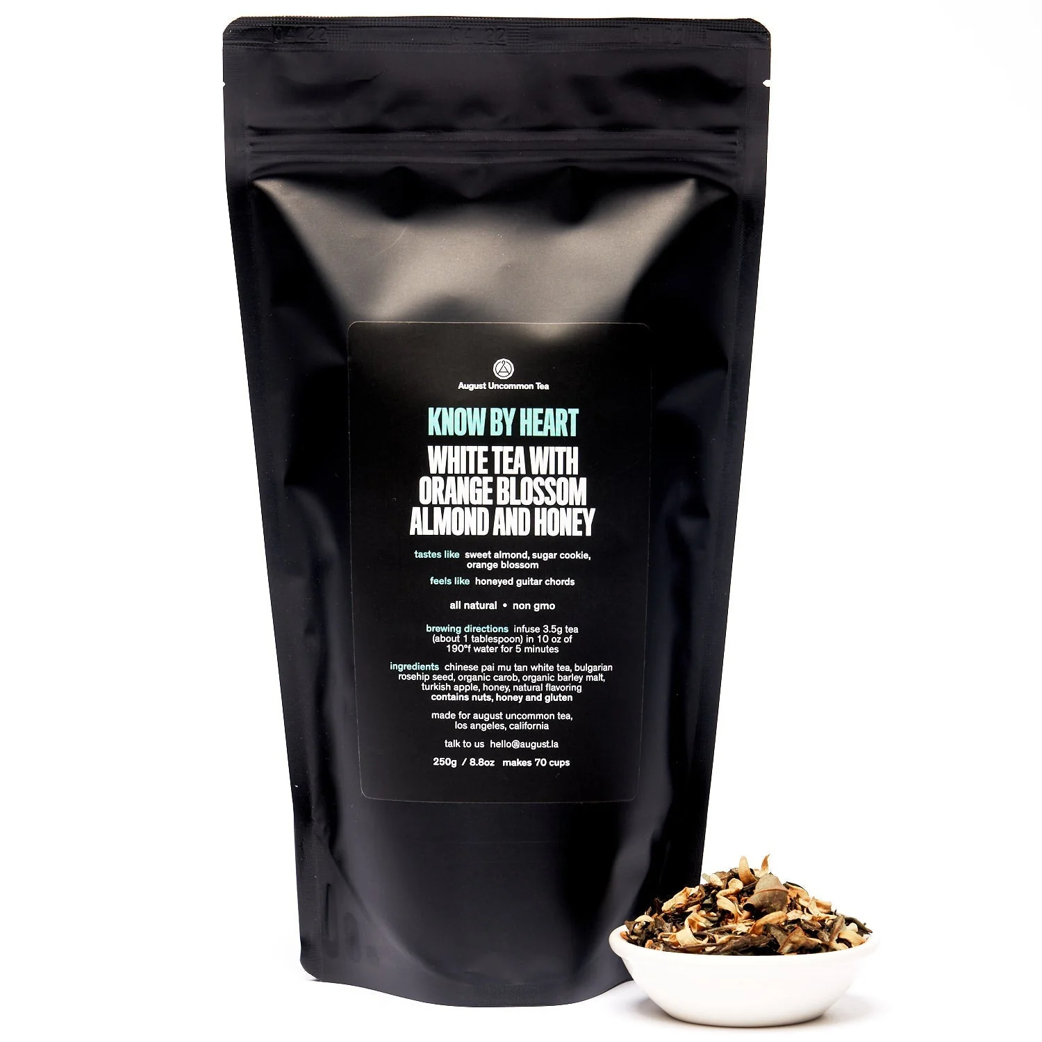 Know by Heart: Orange Blossom Almond White Tea - Image 5