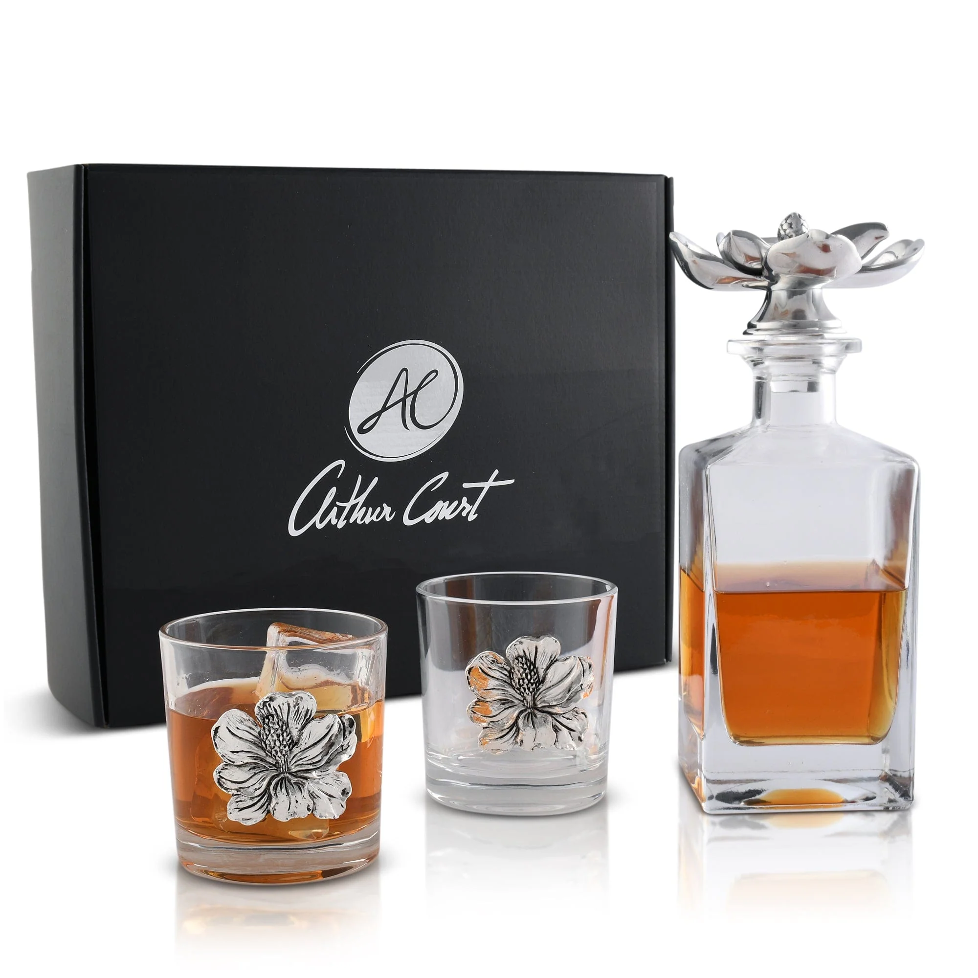 Magnolia Decanter Set with Glasses - Image 6