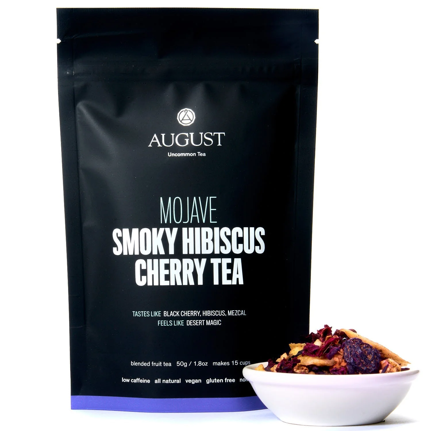 Mojave: Smoky Hibiscus Cherry Tea (Very Low Caffeine) - Image 3