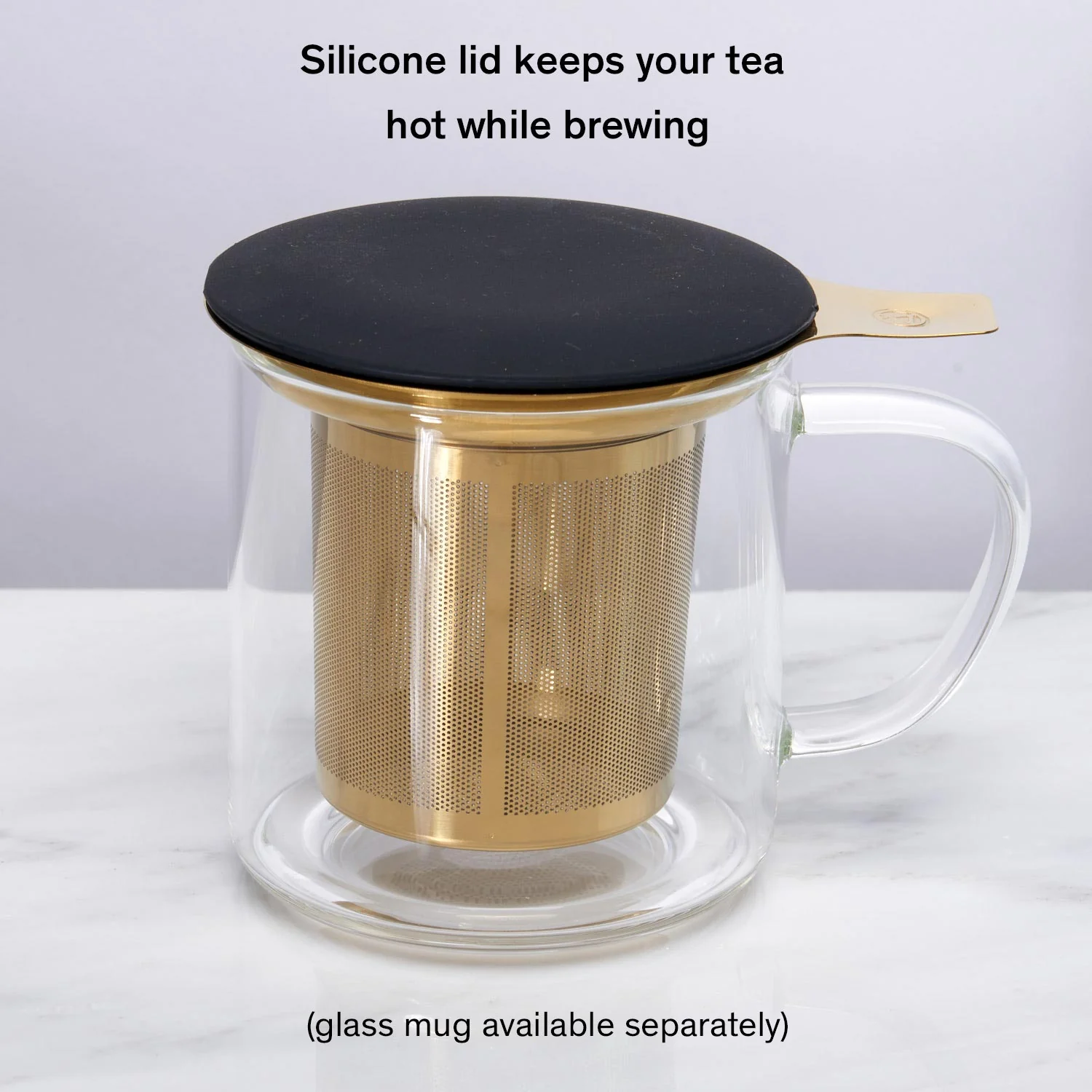 One Cup Stainless Steel Tea Infuser - Image 3