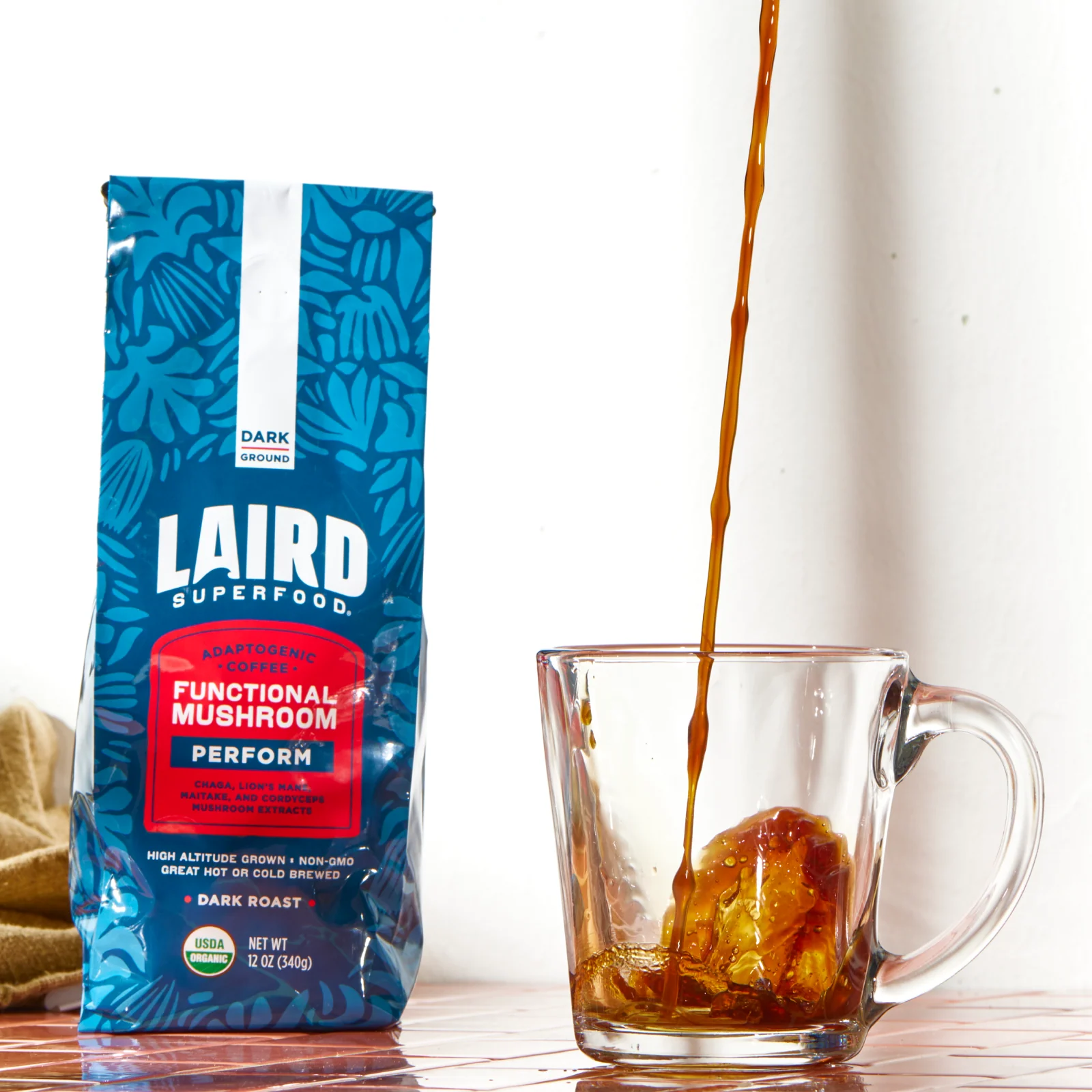 Organic Functional Mushroom PERFORM Coffee (Dark) - Image 5