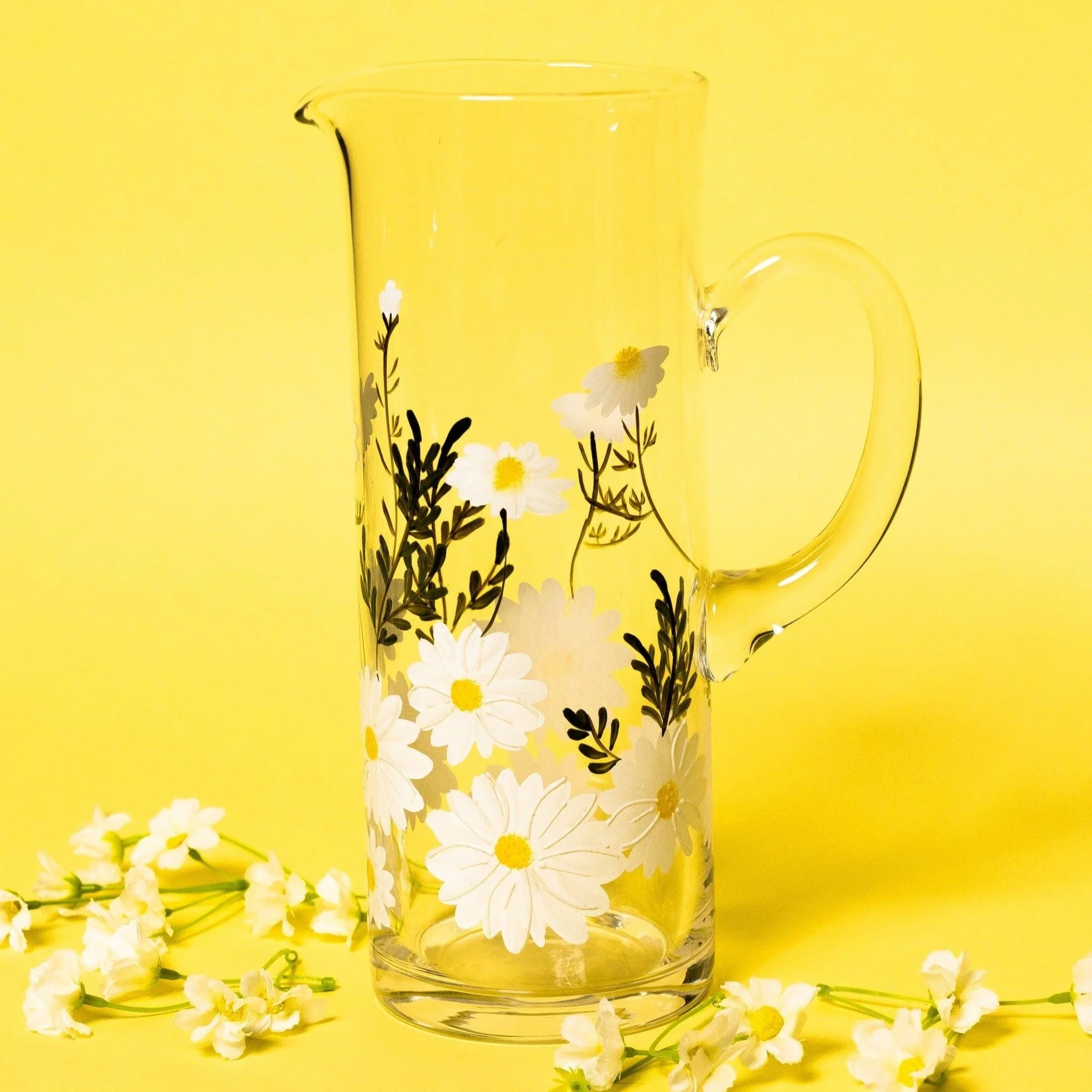 Painted Daisy Pitcher - Image 3