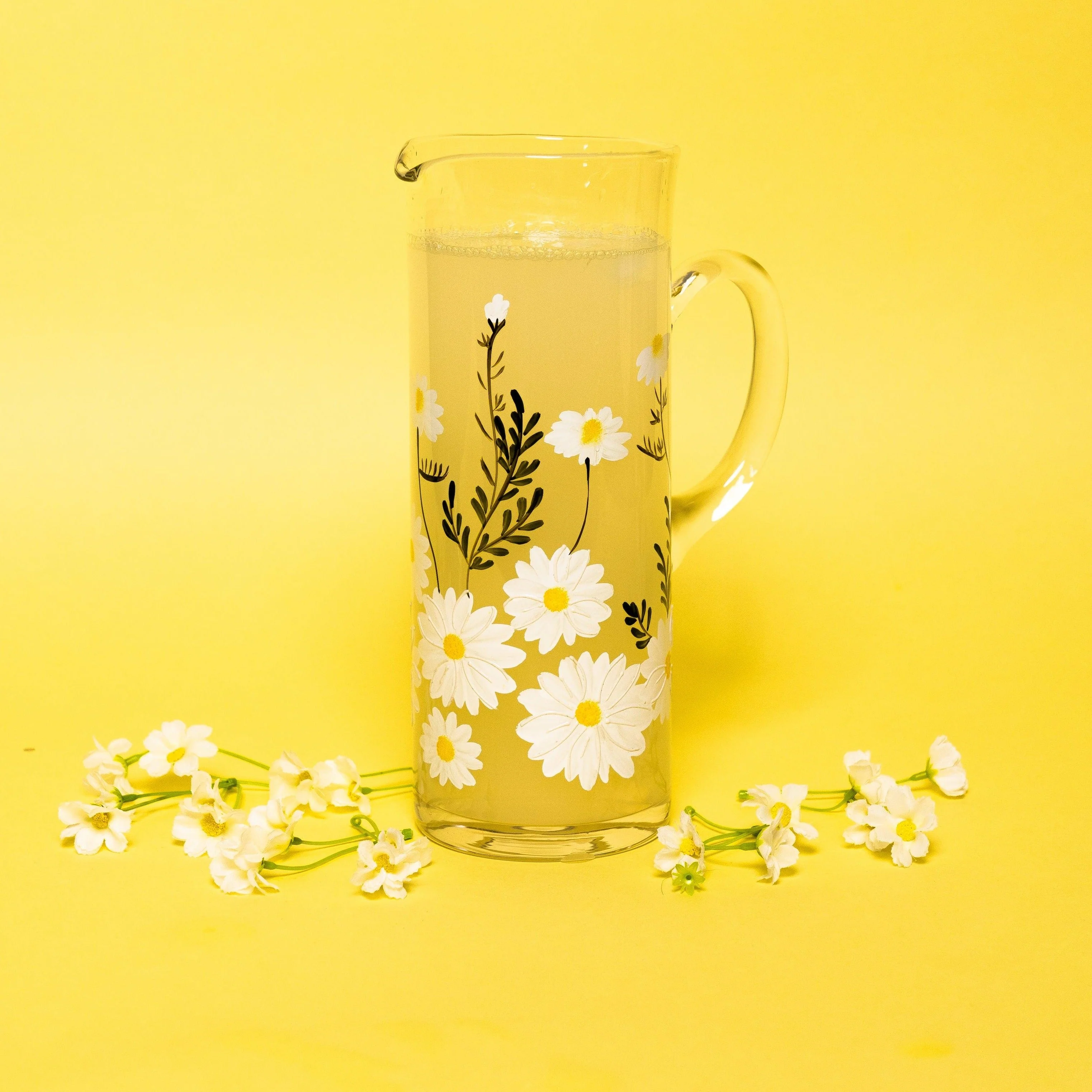 Painted Daisy Pitcher - Image 7
