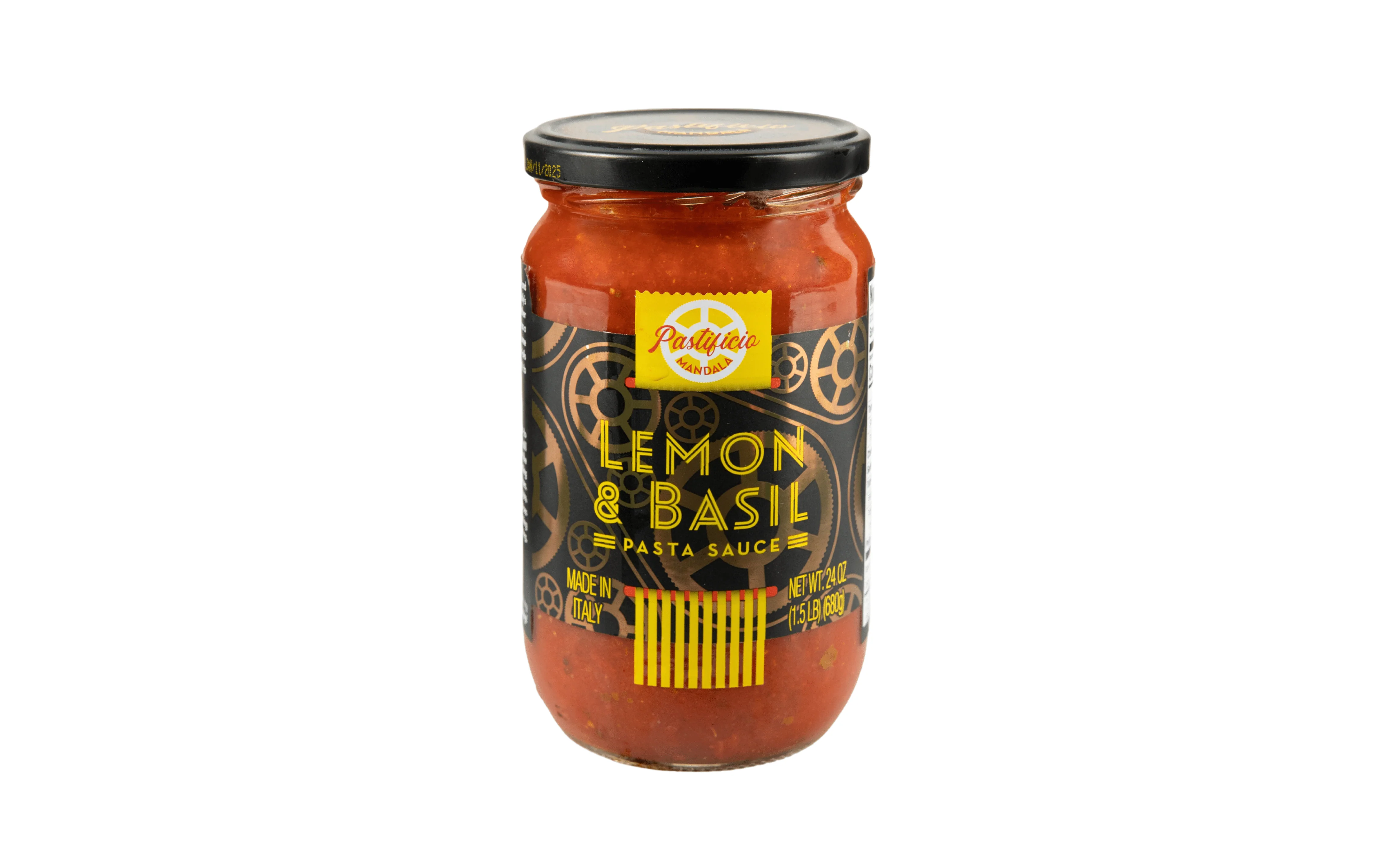 Pastificio Mandala Lemon & Basil Sauce 24 oz - Image 3