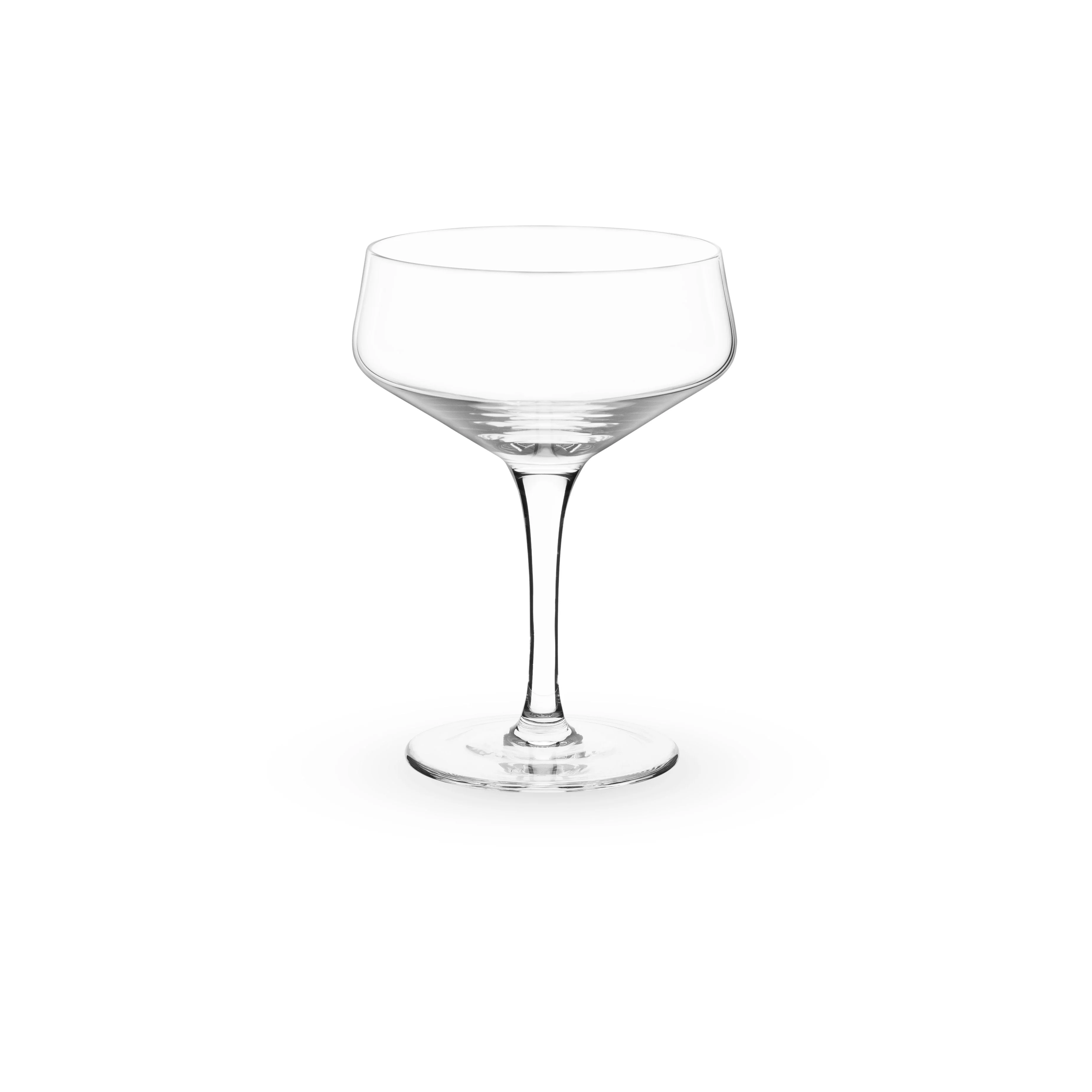 Raye Angled Crystal Coupe Glasses Set of 2 - Image 4