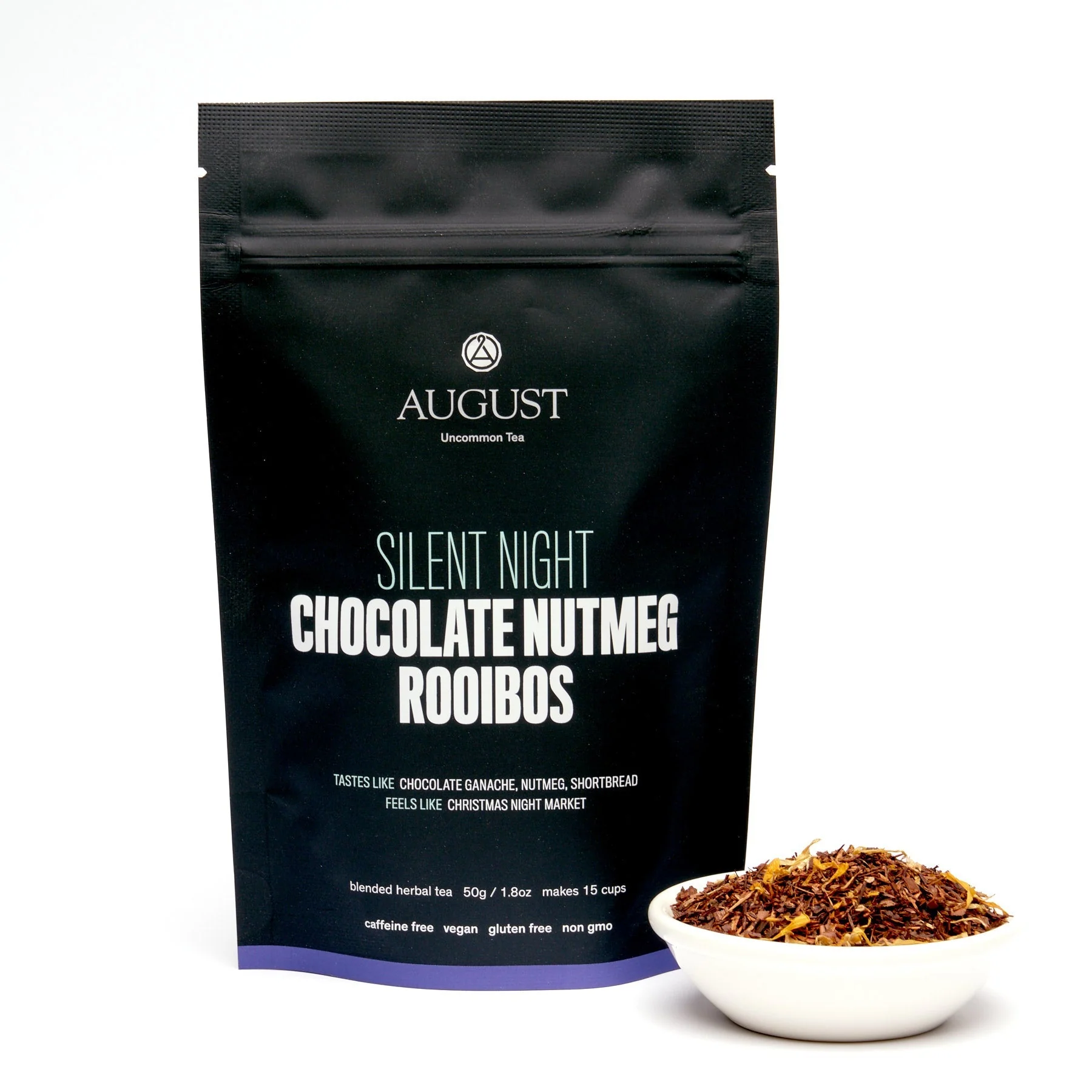 Silent Night: Chocolate Nutmeg Rooibos (Caffeine Free) - Image 2