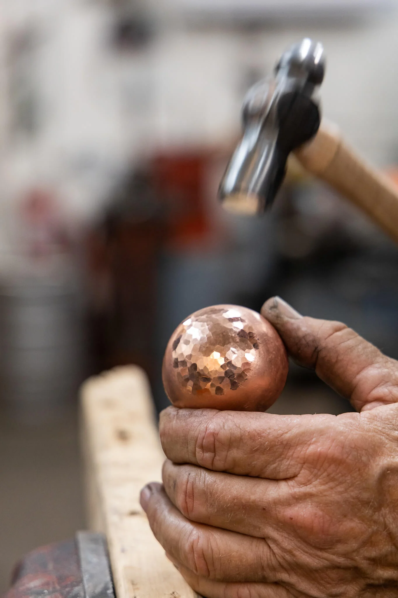"Sotol" Copper & Stainless Coffee Scoop (Hand Forged!) - Image 3