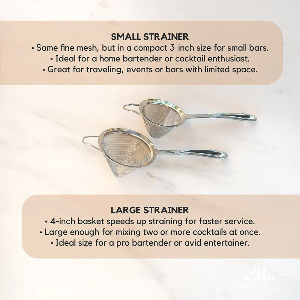 Stainless Steel Fine Mesh Strainer - Image 3